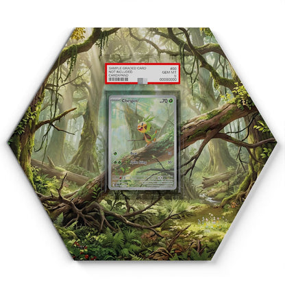 087/086 Chespin - Extended Artwork Pokemon Card Display