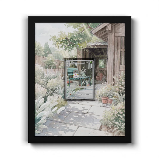 089 Spewpa - Extended Artwork Framed Pokemon Card Display
