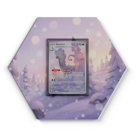092/088 Aurorus - Extended Artwork Pokemon Card Display