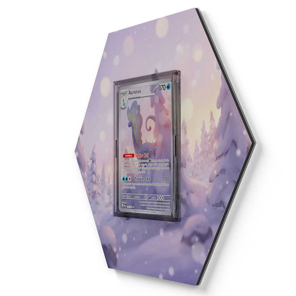 092/088 Aurorus - Extended Artwork Pokemon Card Display