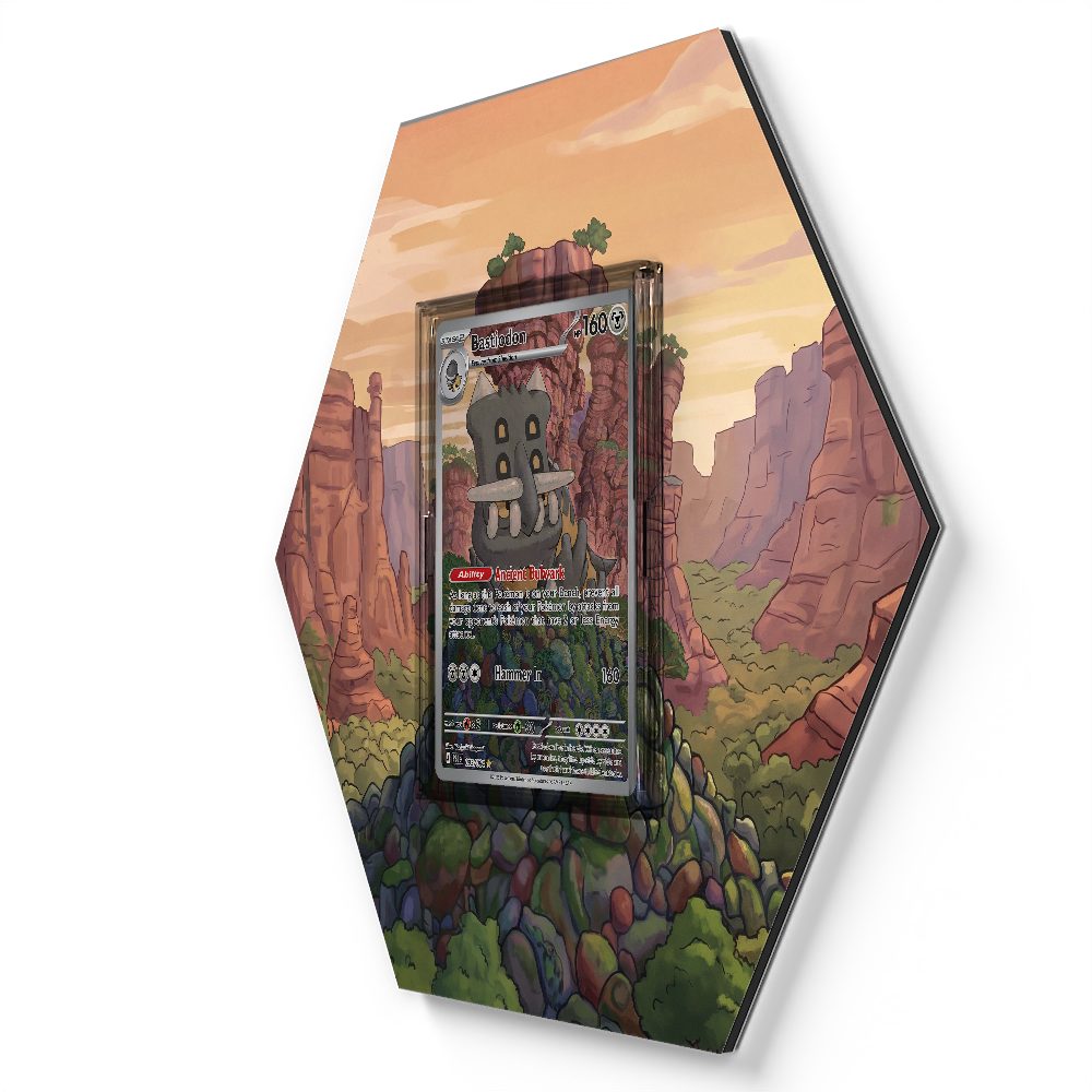 093/084 Bastiodon - Extended Artwork Pokemon Card Display