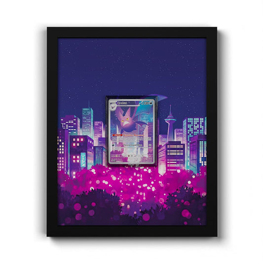 093/086 Crobat - Extended Artwork Framed Pokemon Card Display
