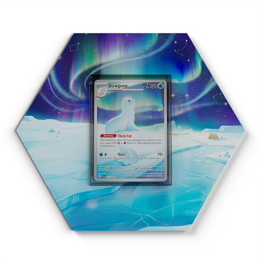 097/094 Dewgong - Extended Artwork Pokemon Card Display