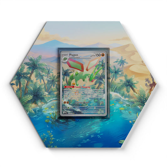 101/094 Flygon - Extended Artwork Pokemon Card Display