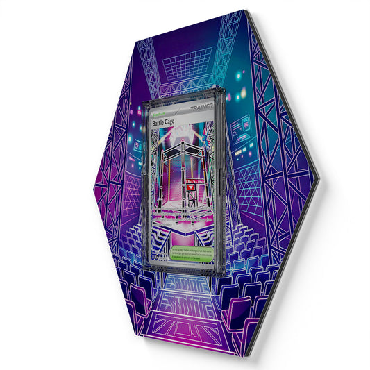 116/094 Battle Cage - Extended Artwork Pokemon Card Display