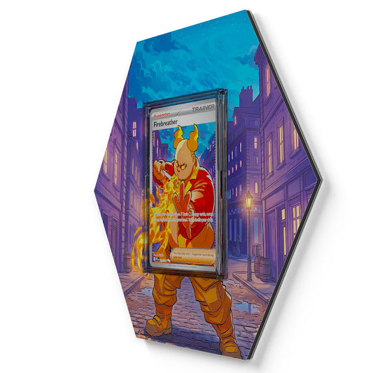 119/094 Firebreather - Extended Artwork Pokemon Card Display