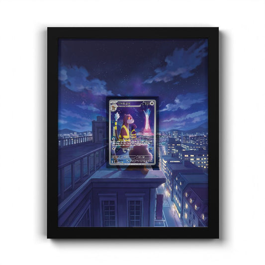 097/086 Watchog - Extended Artwork Pokemon Card Frame