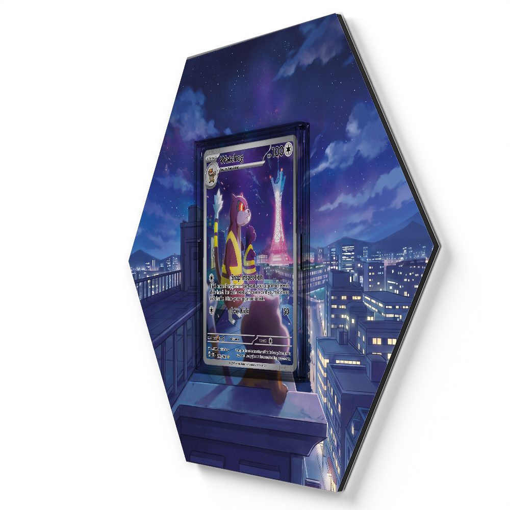 097/086 Watchog - Extended Artwork Pokemon Card Display