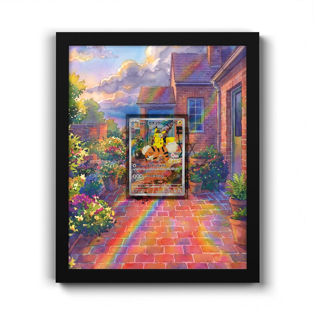 098/SVP Detective Pikachu - Extended Artwork Pokemon Card Frame