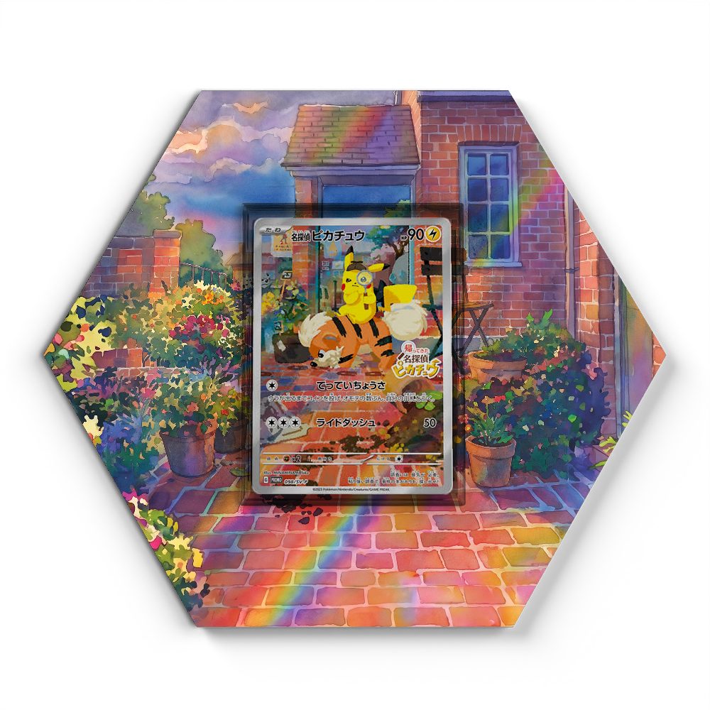 098/SVP Detective Pikachu - Extended Artwork Pokemon Card Display