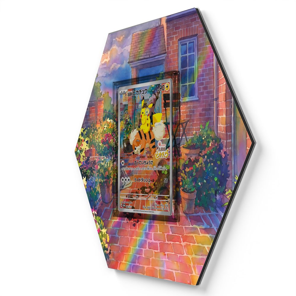 098/SVP Detective Pikachu - Extended Artwork Pokemon Card Display