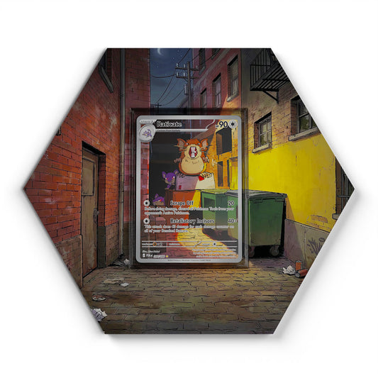 099/088 Raticate - Extended Artwork Pokemon Card Display