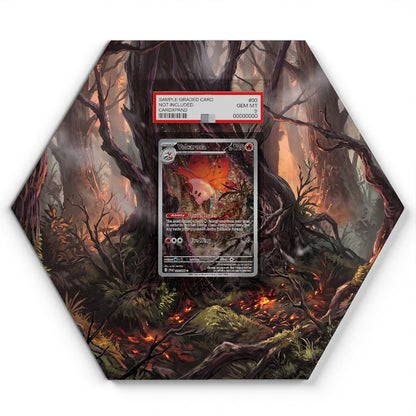 100/086 Volcarona - Extended Artwork Pokemon Card Display