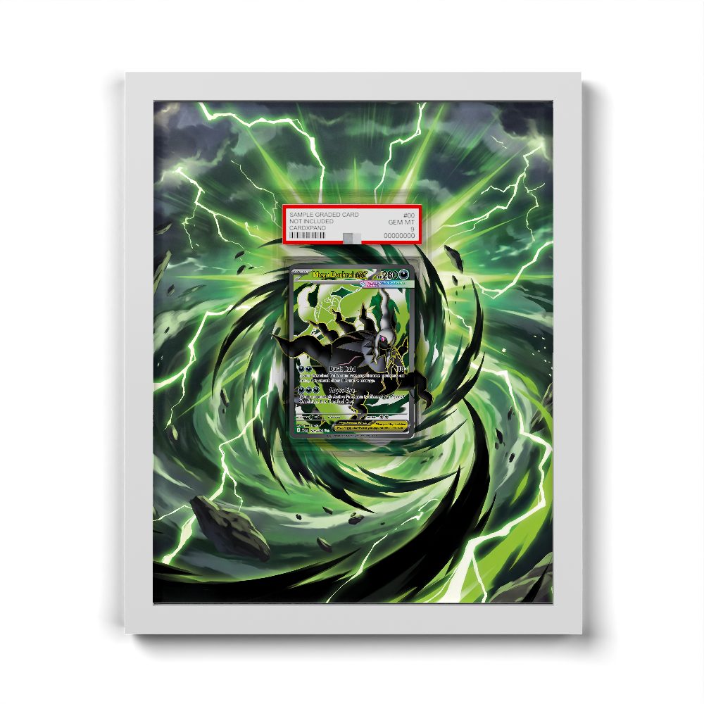101/084 Mega Darkrai EX - Extended Artwork Pokemon Card Frame