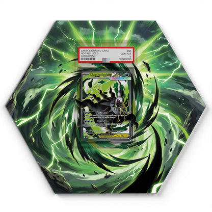 101/084 Mega Darkrai EX - Extended Artwork Pokemon Card Display