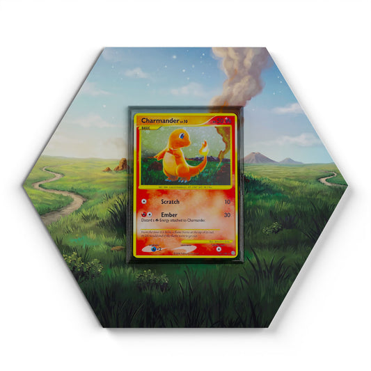101/100 Charmander - Extended Artwork Pokemon Card Display