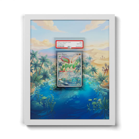101 Flygon - Extended Artwork Framed Pokemon Card Display
