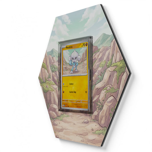 103/217 Meditite - Extended Artwork Pokemon Card Display