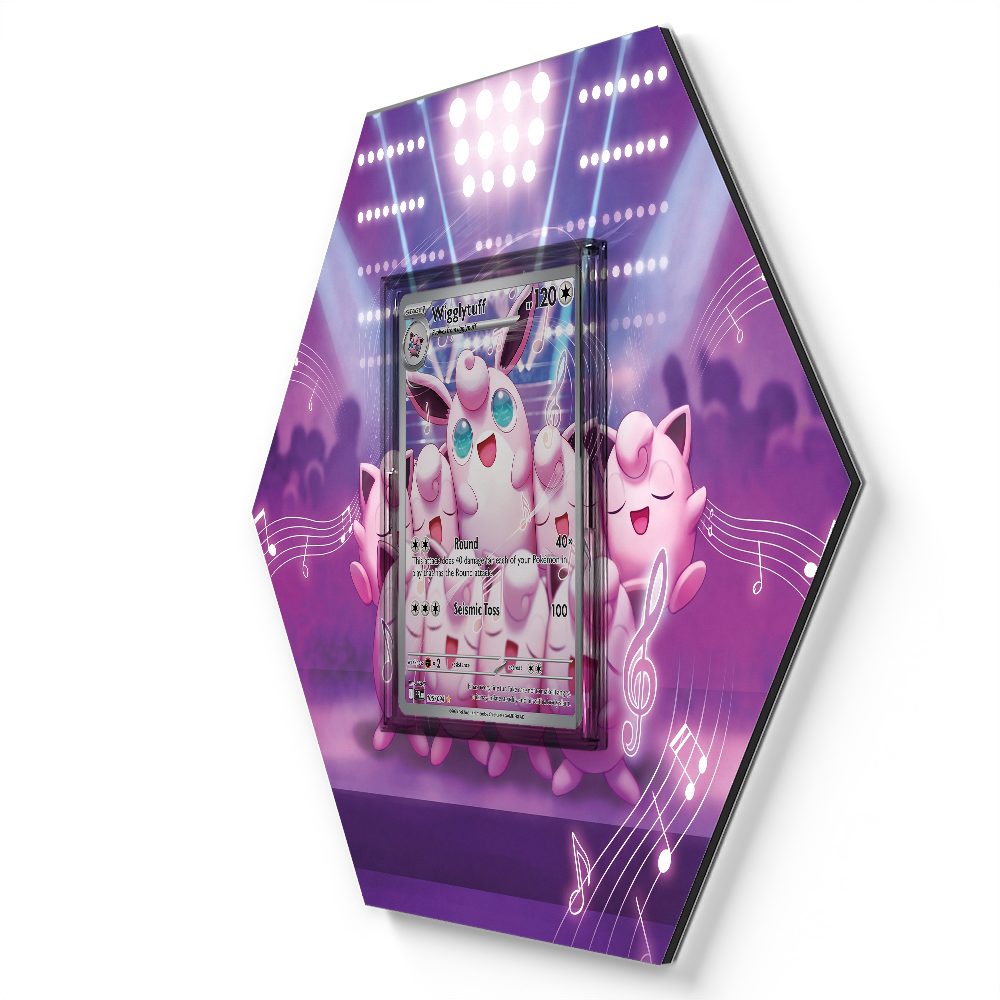 105/094 Wigglytuff - Extended Artwork Pokemon Card Display