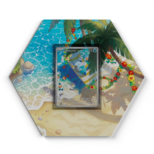 105/086 Oshawott - Extended Artwork Pokemon Card Display
