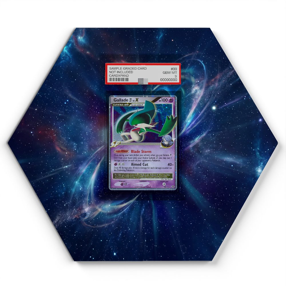 106/111 Gallade E4 Lv. X - Extended Artwork Pokemon Card Display