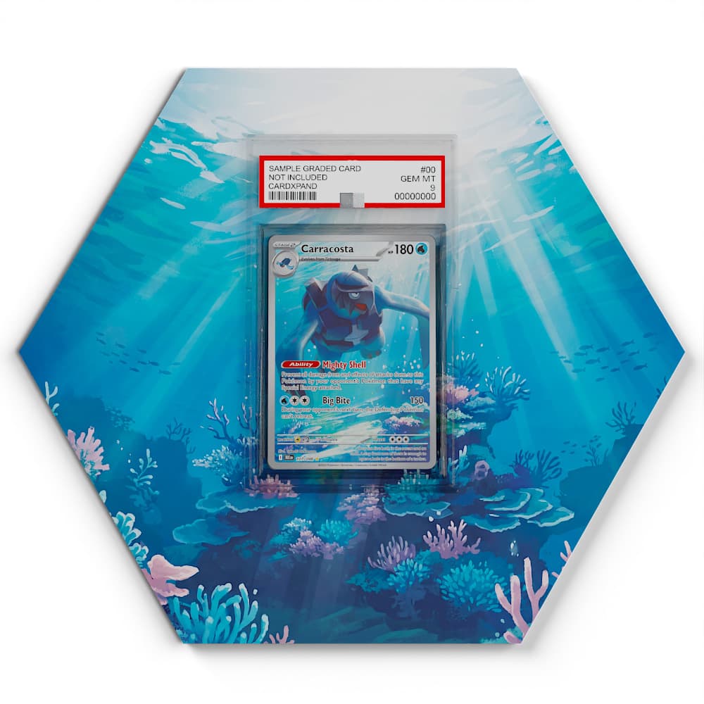 107/086 Carracosta - Extended Artwork Pokemon Card Display
