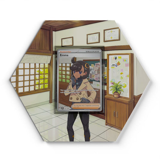 107/086 Emma - Extended Artwork Pokemon Card Display