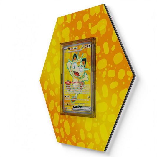 107/088 Meowth EX - Extended Artwork Pokemon Card Display