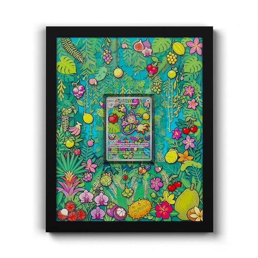 107 Ambipom - Extended Artwork Framed Pokemon Card Display