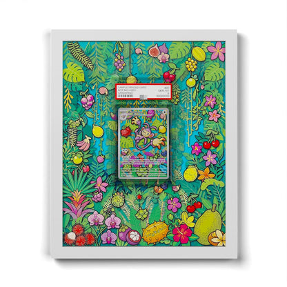 107 Ambipom - Extended Artwork Framed Pokemon Card Display