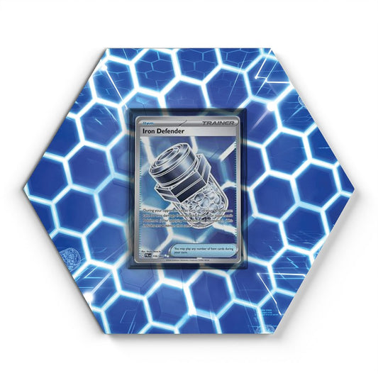 110/084 Iron Defender - Extended Artwork Pokemon Card Display