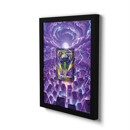 #110 Mega Rayquaza EX - Extended Artwork Pokemon Card Frame