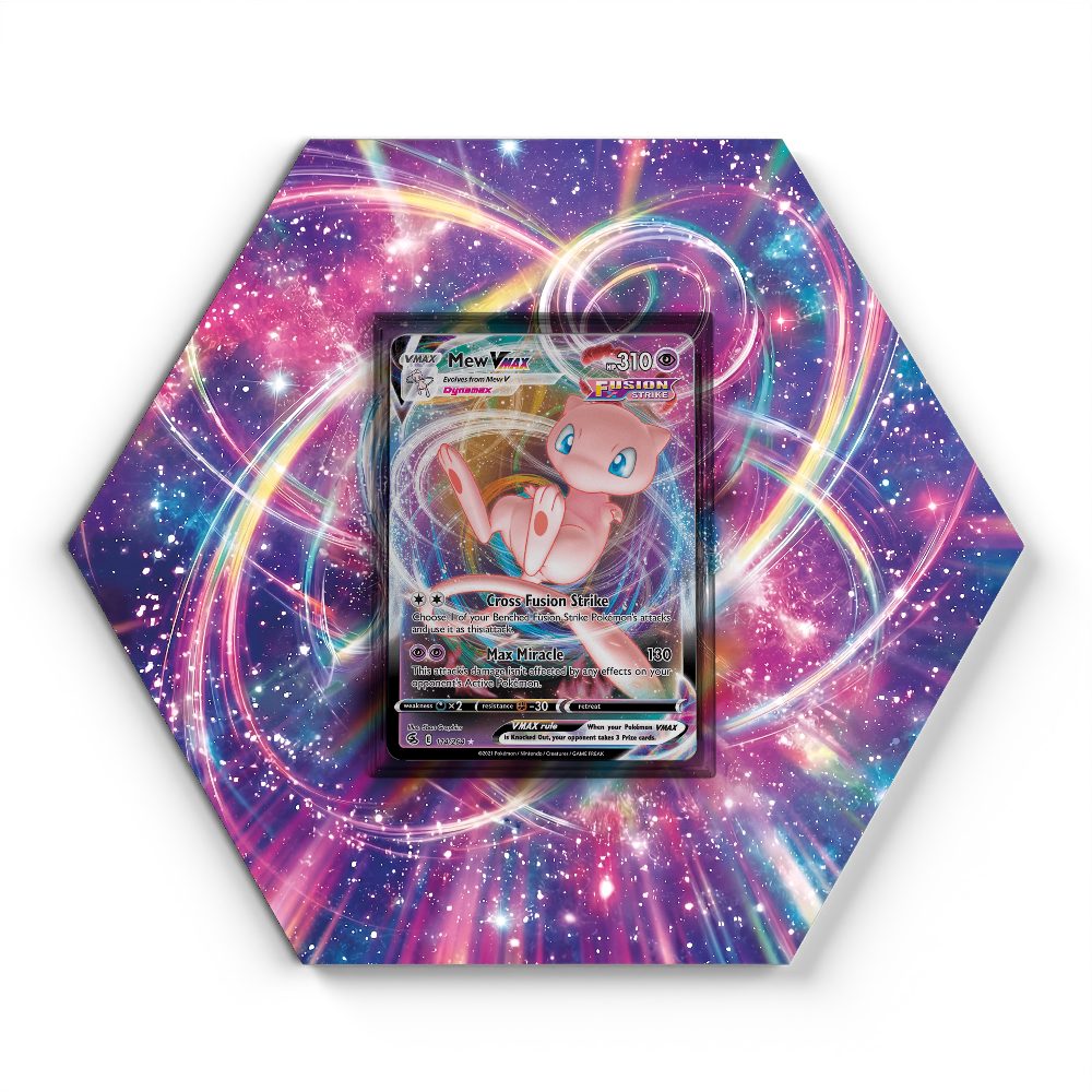 114/264 Mew VMAX - Extended Artwork Pokemon Card Display