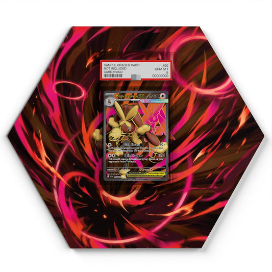 115/094 Mega Lopunny ex - Extended Artwork Pokemon Card Display