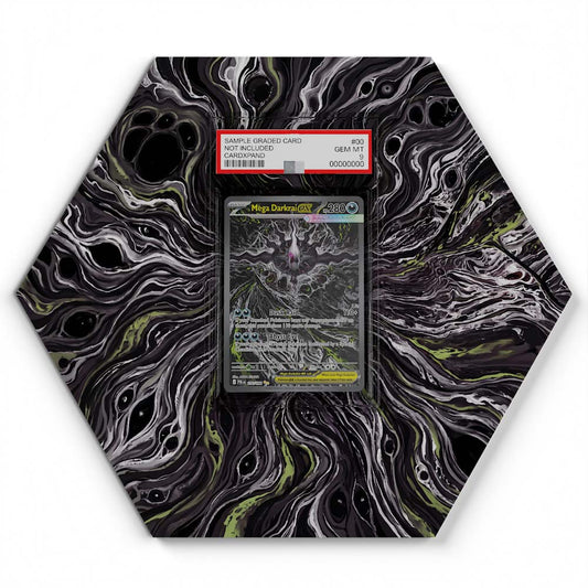 114/081 Mega Darkrai ex - Extended Artwork Pokemon Card Display