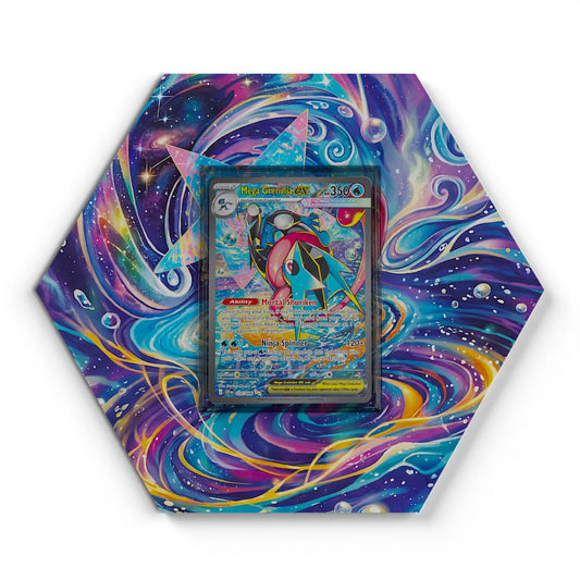116/086 Mega Greninja EX - Extended Artwork Pokemon Card Display