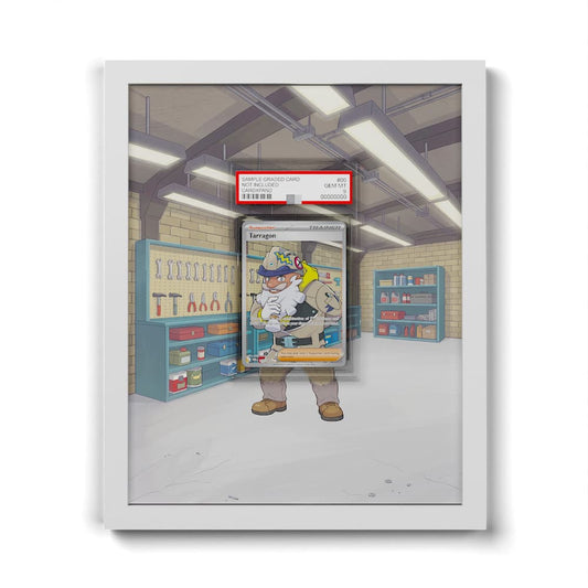 116 Tarragon - Extended Artwork Framed Pokemon Card Display