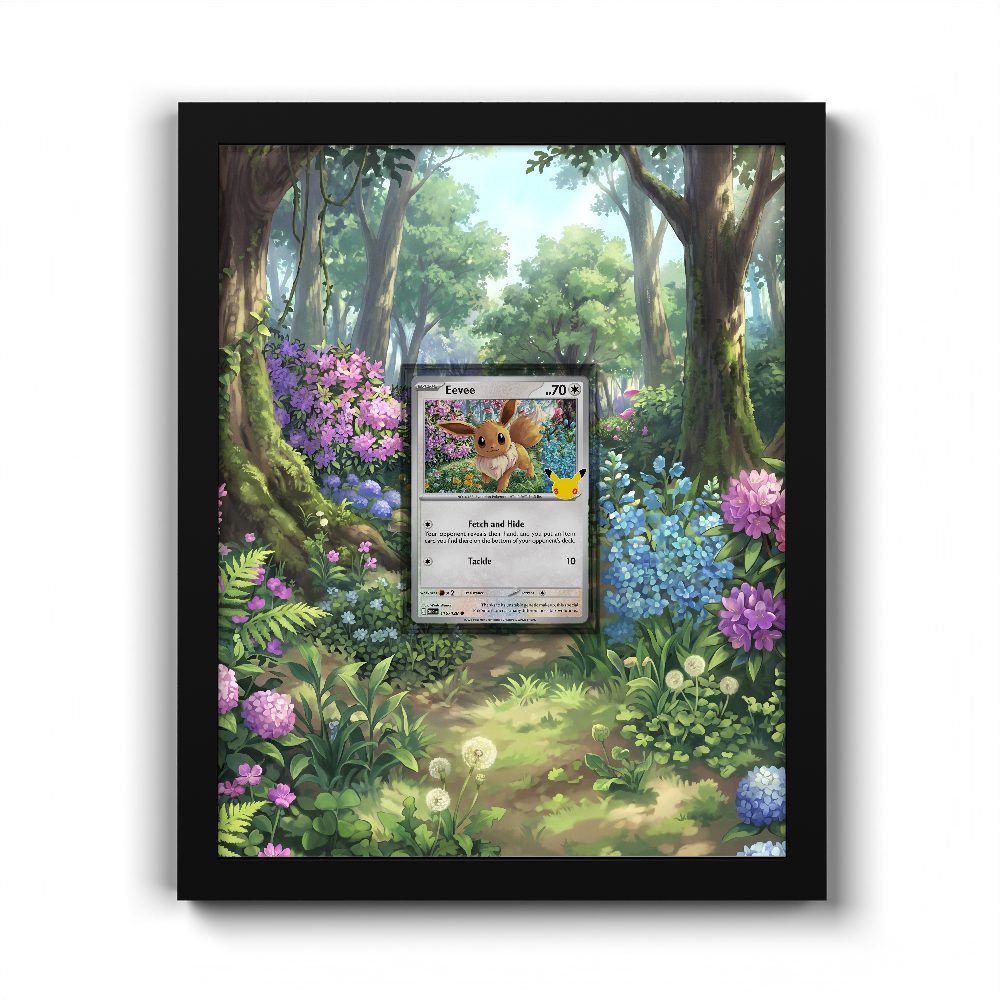 116/128 Eevee - Extended Artwork Pokemon Card Frame