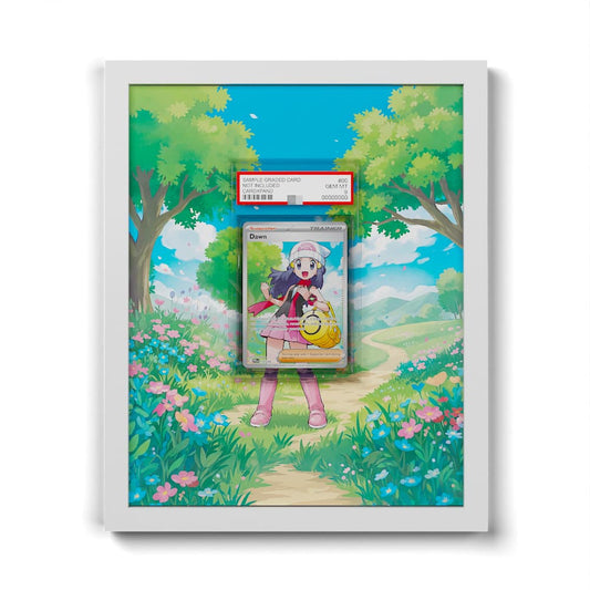 118 Dawn - Extended Artwork Framed Pokemon Card Display
