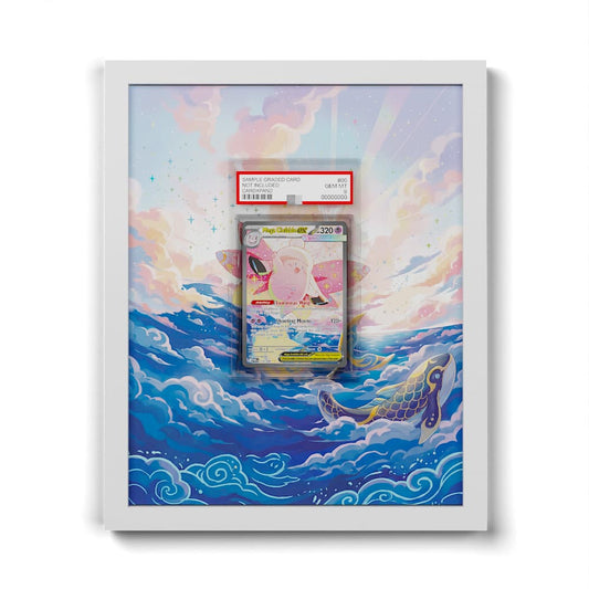 119 Mega Clefable EX - Extended Artwork Framed Pokemon Card Display