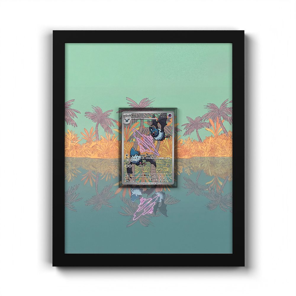 120/086 Swoobat - Extended Artwork Pokemon Card Frame