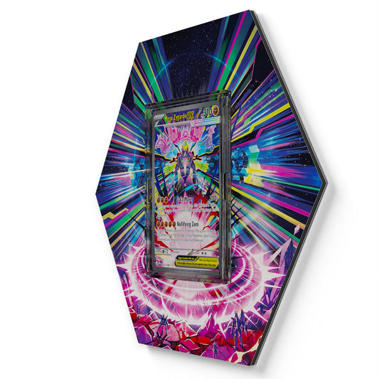 120/088 Mega Zygarde EX - Extended Artwork Pokemon Card Display