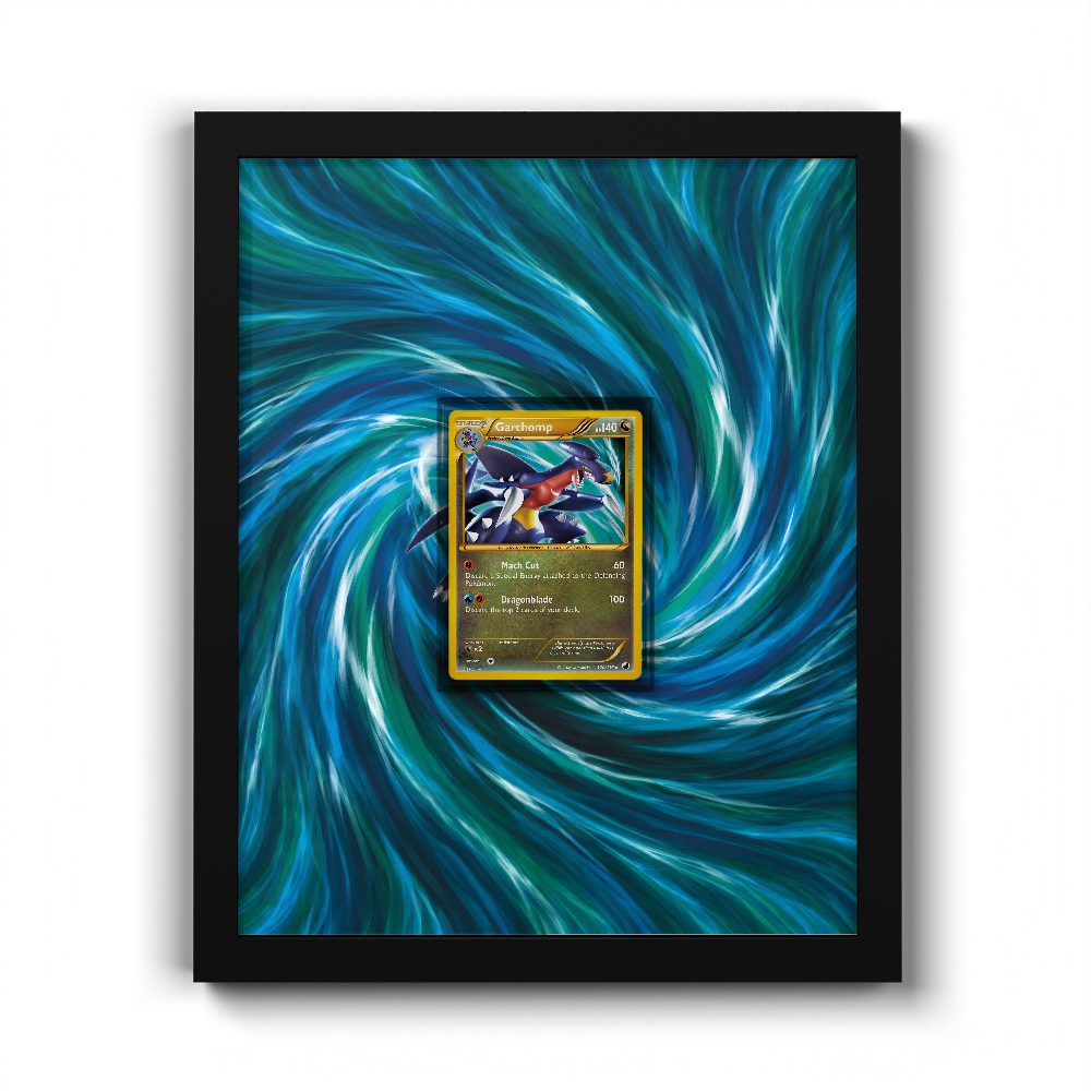120/116 Garchomp - Extended Artwork Pokemon Card Frame