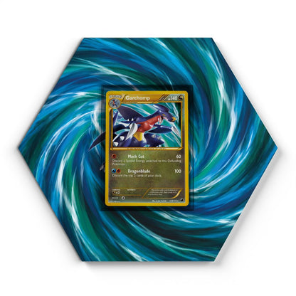 120/116 Garchomp - Extended Artwork Pokemon Card Display