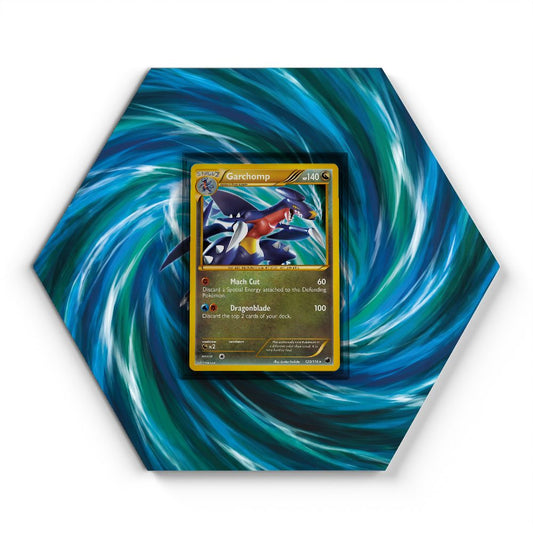 120/116 Garchomp - Extended Artwork Pokemon Card Display