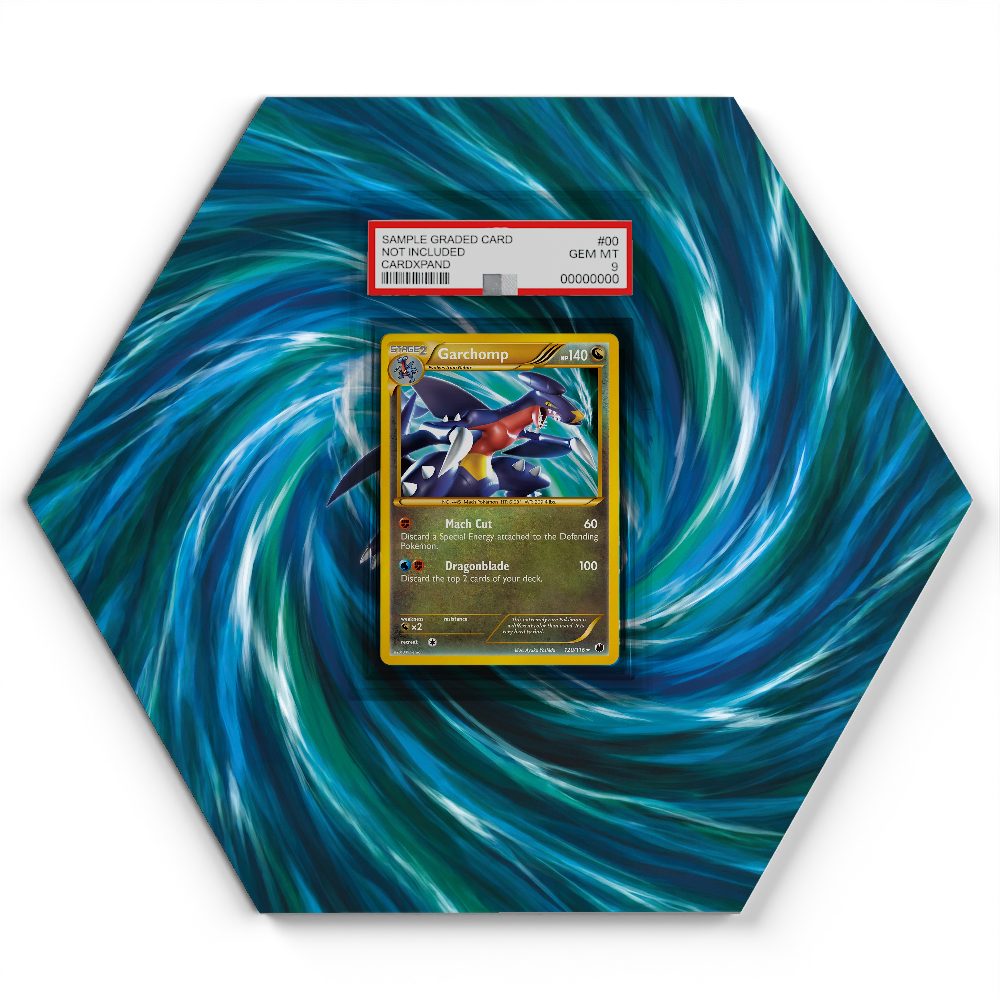 120/116 Garchomp - Extended Artwork Pokemon Card Display