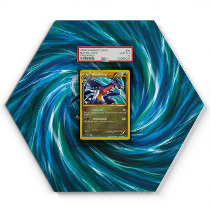 120/116 Garchomp - Extended Artwork Pokemon Card Display