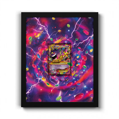 121/119 M Gengar EX - Extended Artwork Pokemon Card Frame
