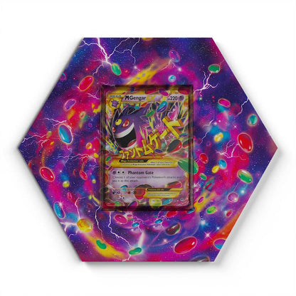 121/119 Mega Gengar ex - Extended Artwork Pokemon Card Display