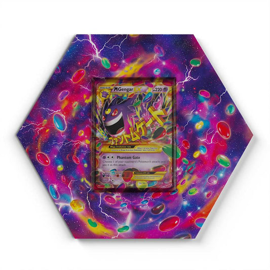 121/119 Mega Gengar ex - Extended Artwork Pokemon Card Display